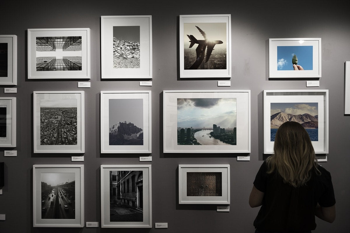 Framed prints in a gallery | PopCultArt