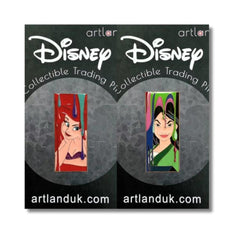 Ariel & Mulan - The Artist's Easel Duo-PopCultArt-PopCultArt