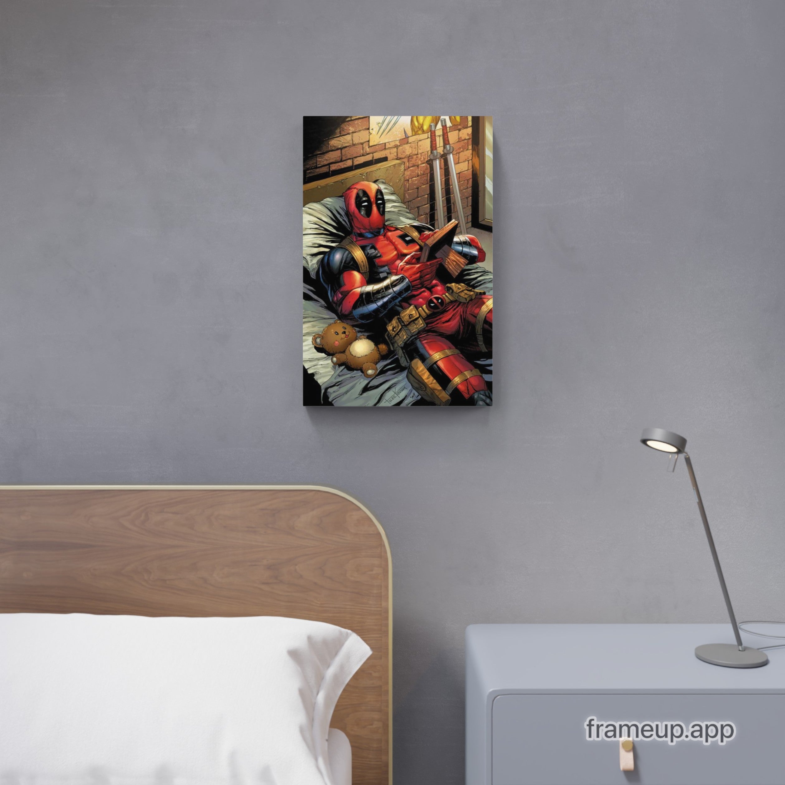 Deadpool & Wolverine: WWIII #1 Kirkham Virgin Variant (Canvas)