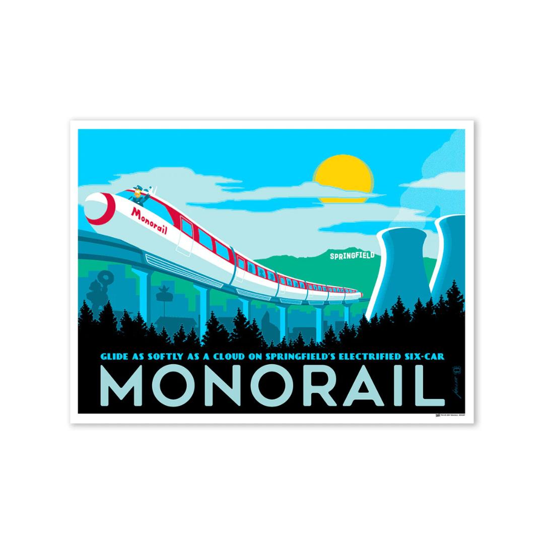 Monorail-Brian Miller-PopCultArt