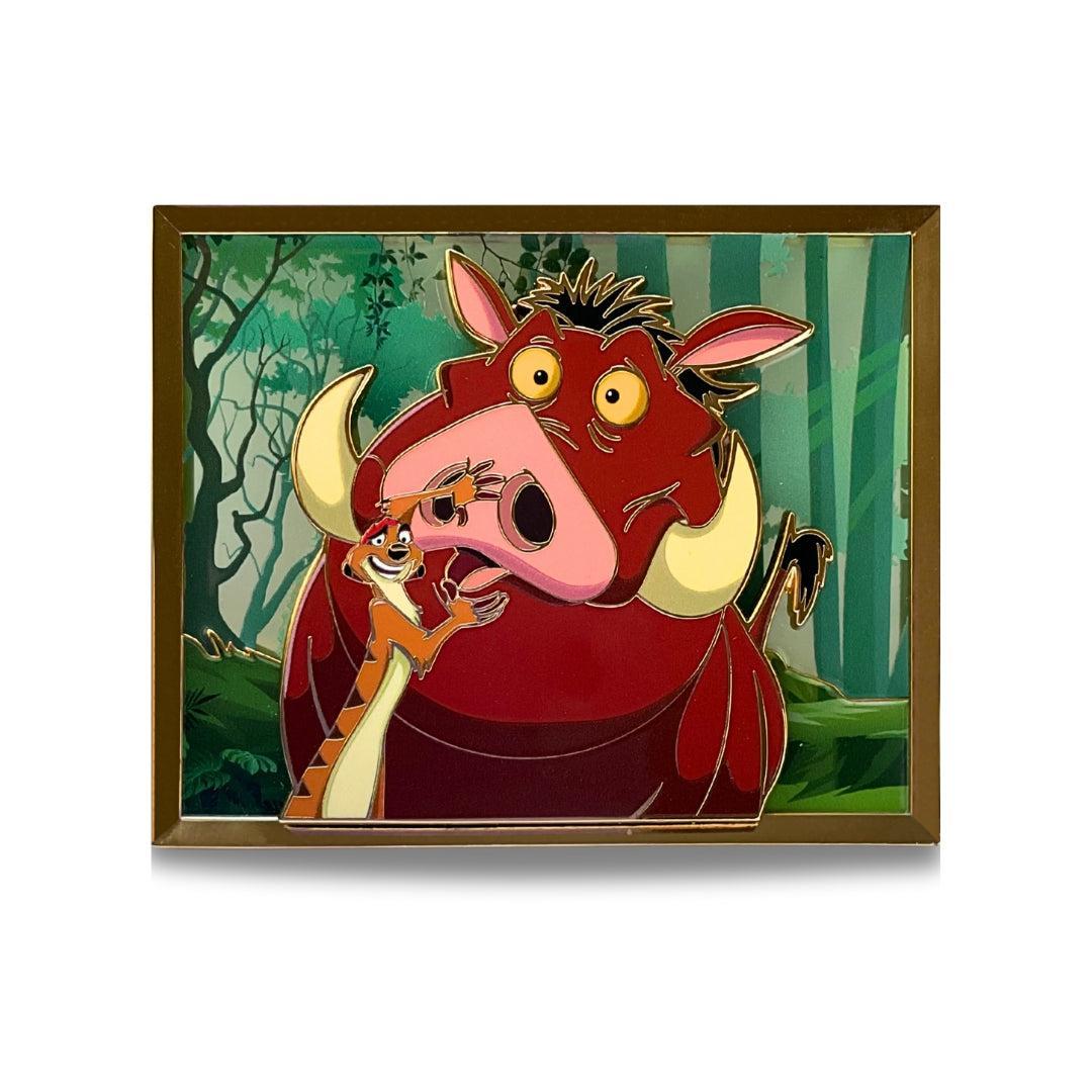 Pumbaa & Timon Stained Glass-Artland-PopCultArt