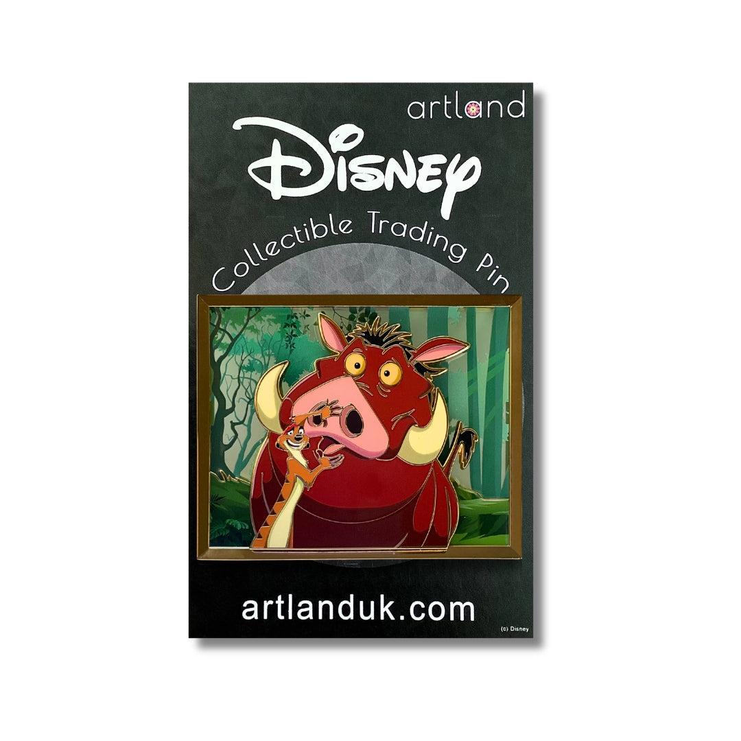 Pumbaa & Timon Stained Glass-Artland-PopCultArt