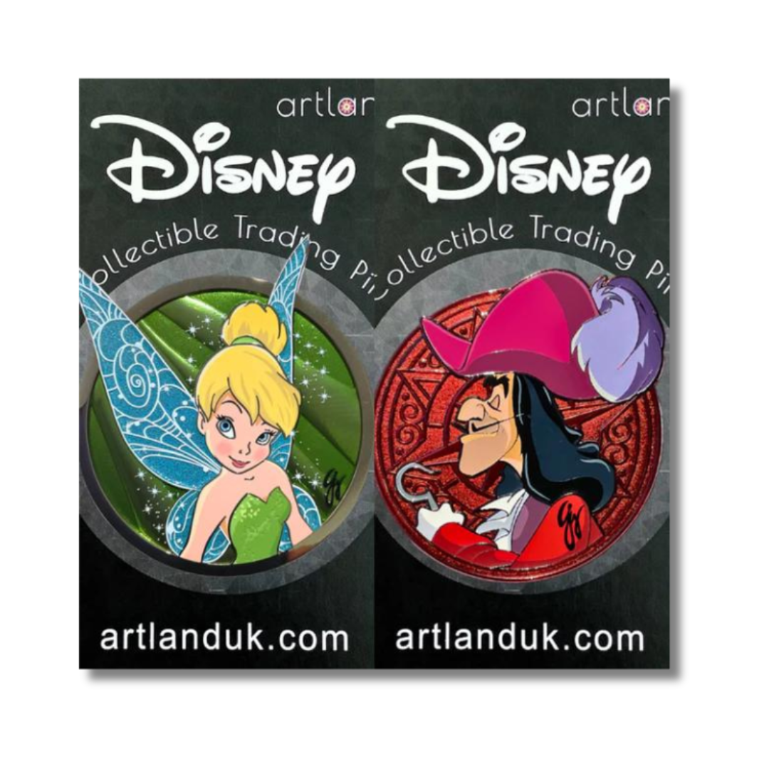 Tinkerbell & Captain Hook Signature Set of 2