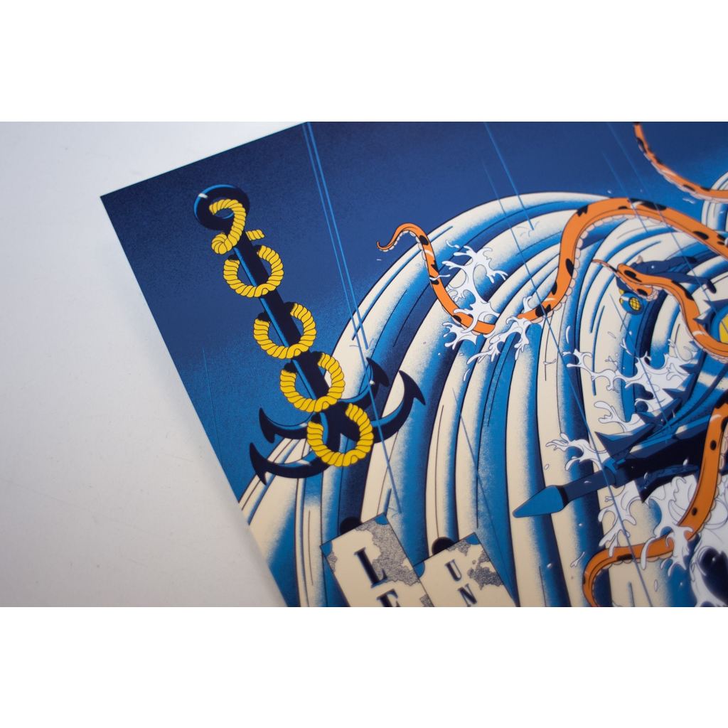 20,000 Leagues Under the Sea (Original) | Andrew Archer | Screenprint | PopCultArt.