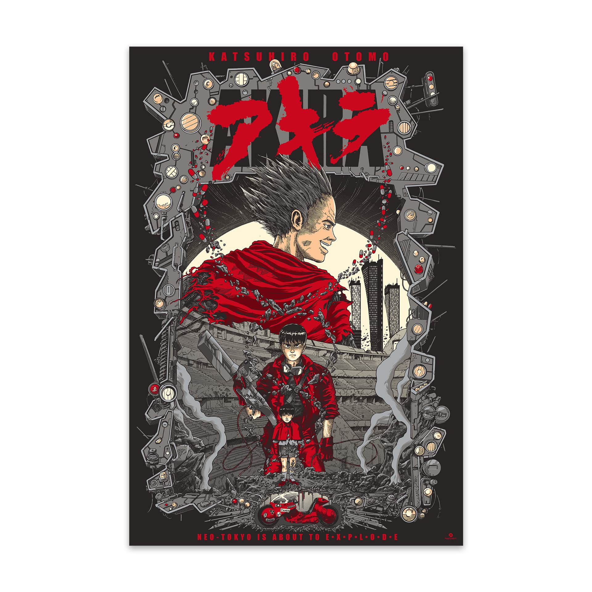 Akira | Ammo | Screenprint | PopCultArt.