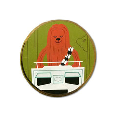 Chewbacca - ROTJ Pin #2 | Star Wars Pin | Dave Perillo | PopCultArt