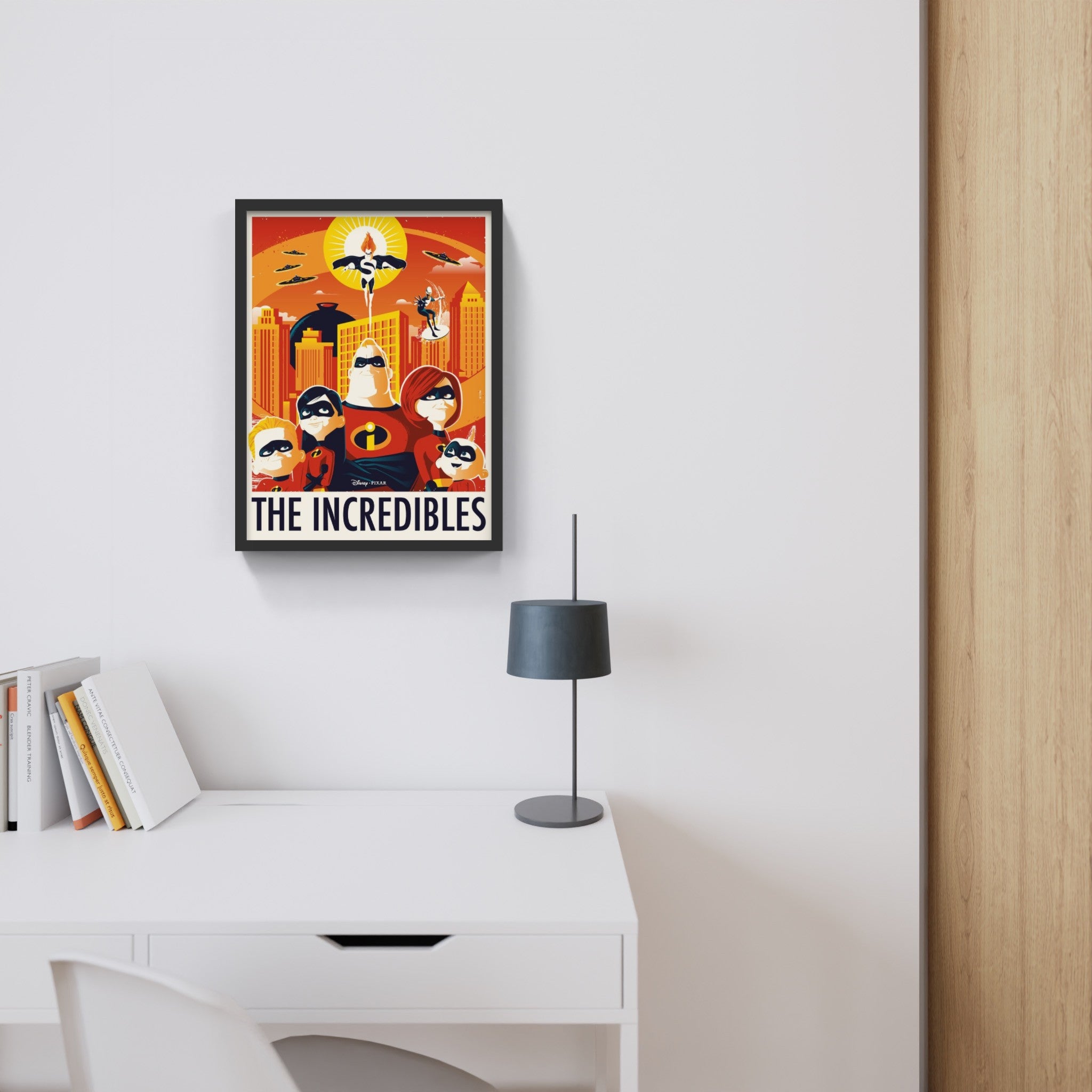The Incredibles | Rico Jr. | Lithograph | PopCultArt.