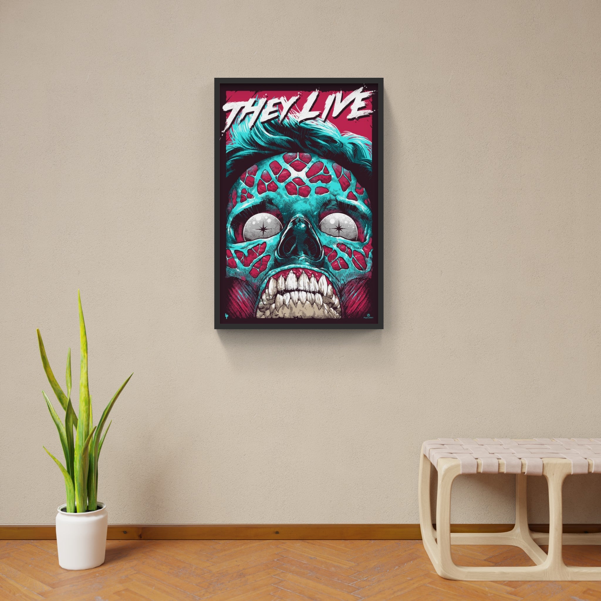 They Live (Original) | Luke Preece | Screenprint | PopCultArt.