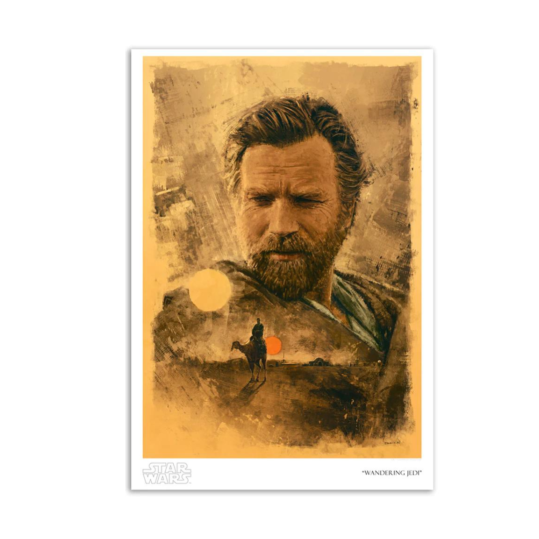Wandering Jedi | Star Wars Poster | Ignacio RC | PopCultArt