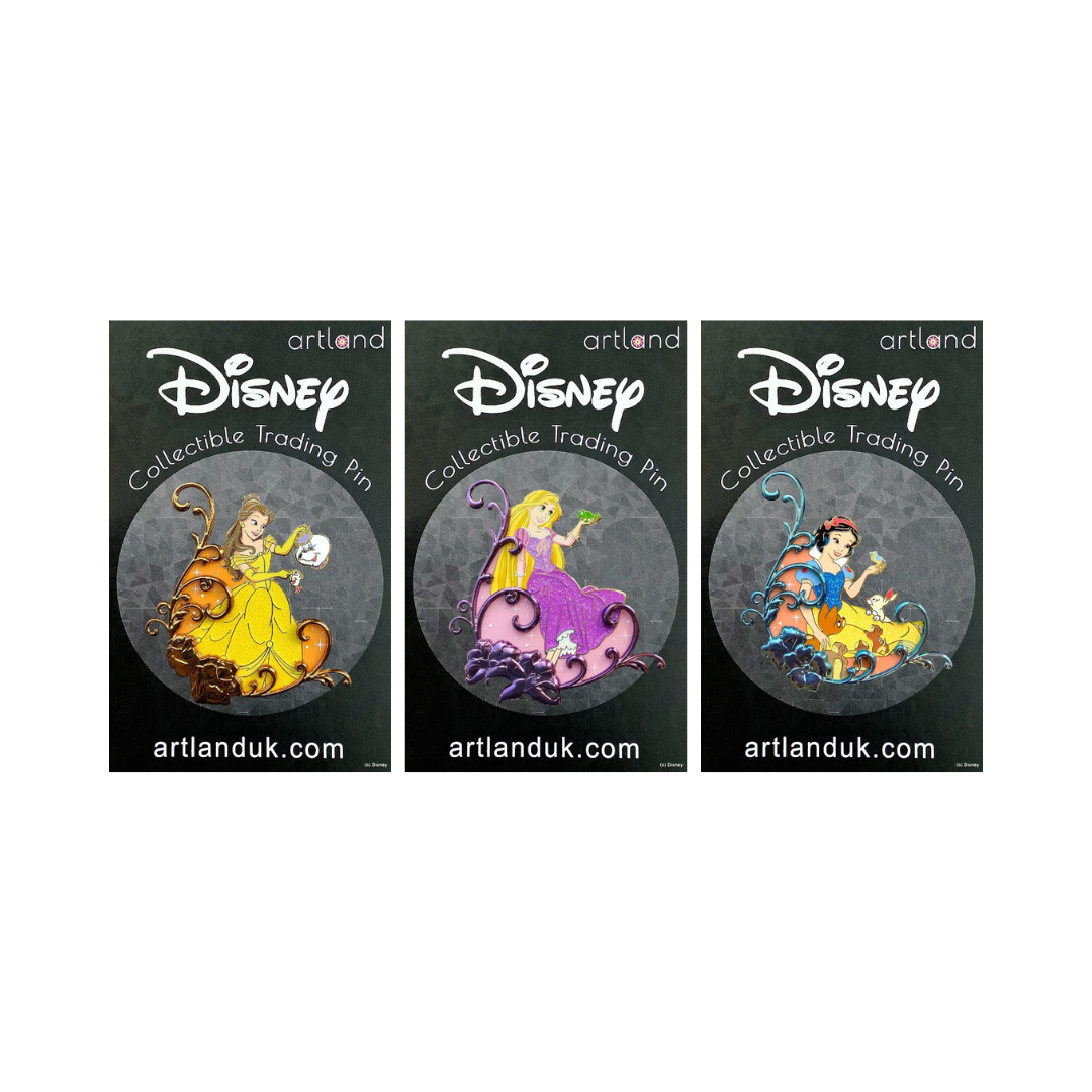 Floral Trio (Rapunzel, Snow White and Belle) Series