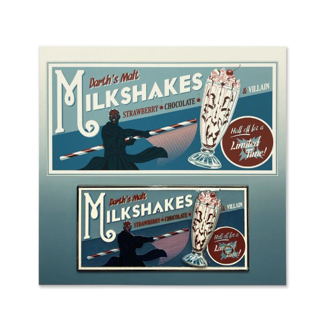 Darth's Malt Milkshakes Collectible Pin