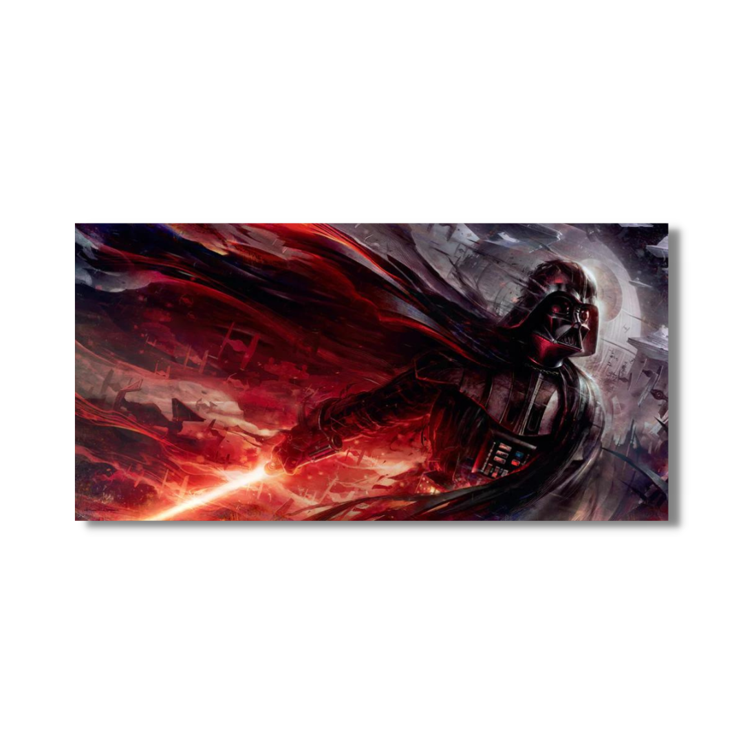 Conquering Shadow Star Wars Poster Raymond Swanland Popcultart