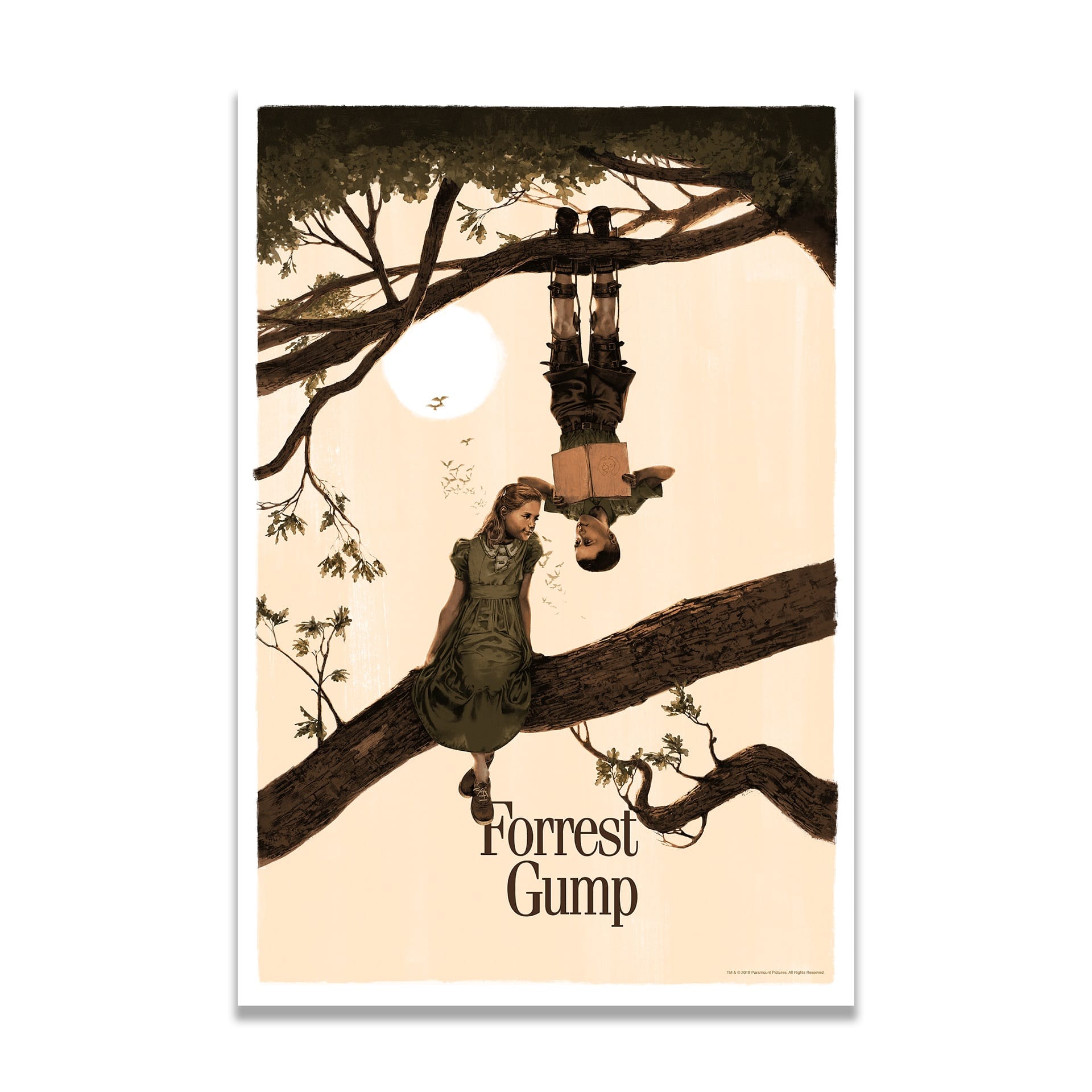 Forrest Gump (Variant) | Marc Aspinall | Screenprint | PopCultArt.