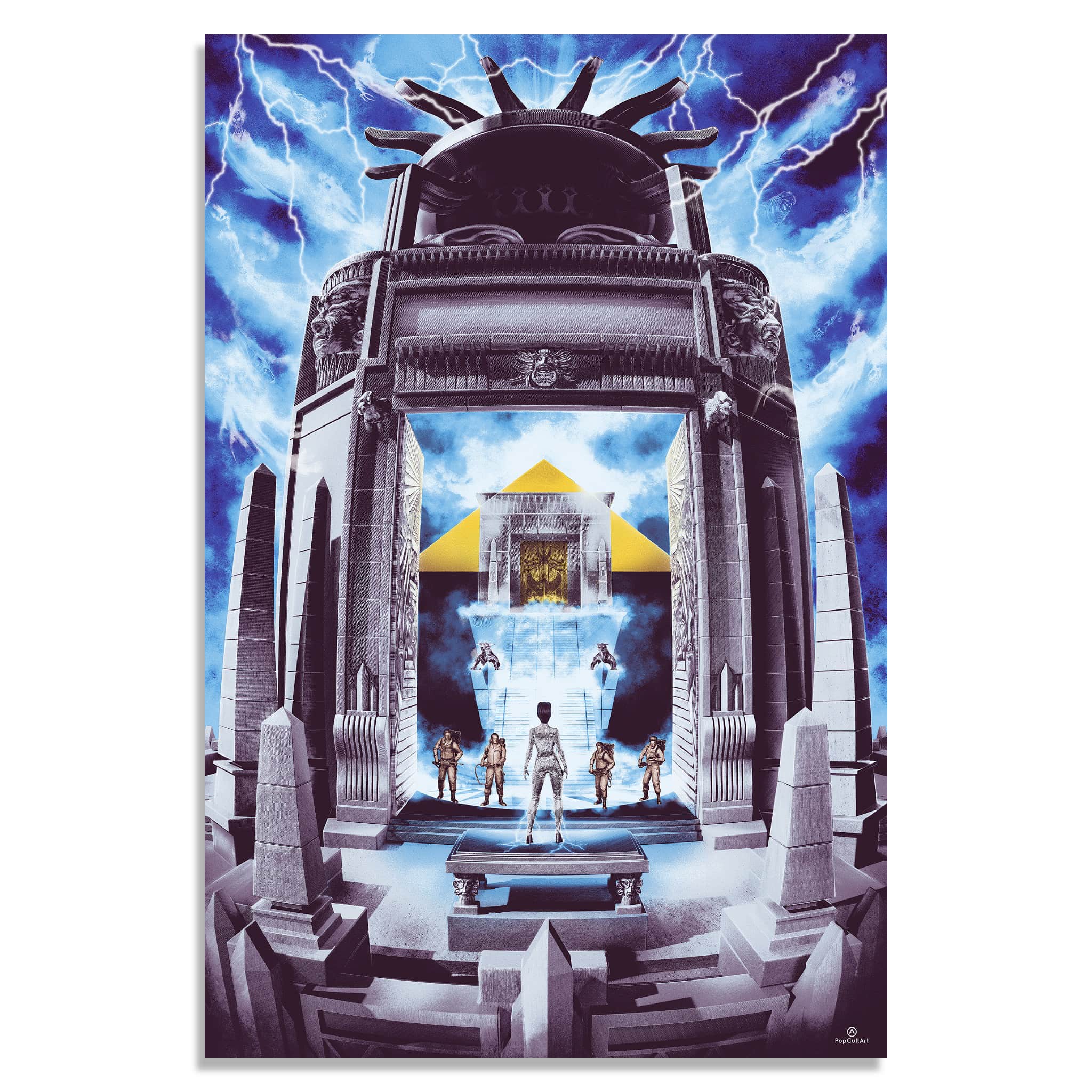 Ghostbusters (Original) | Chris Skinner | Screenprint | PopCultArt.