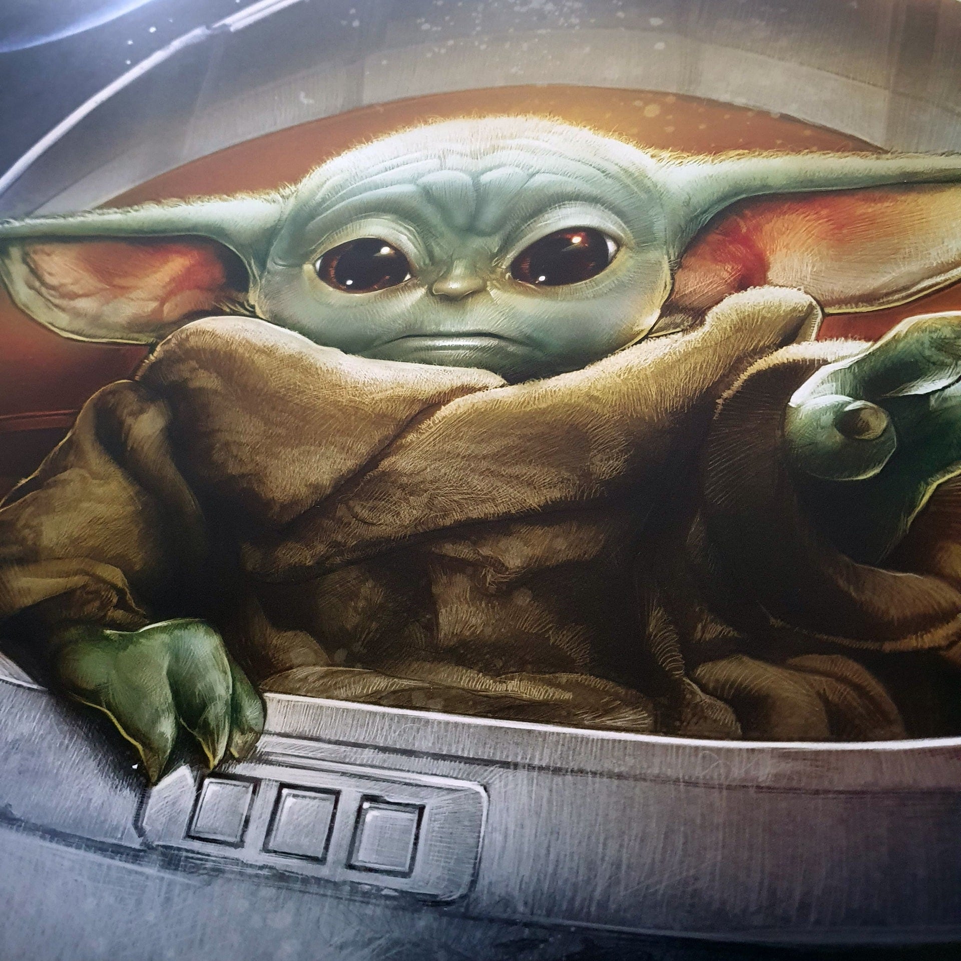 Galactic Child | Adam Schickling | Lithograph | PopCultArt.