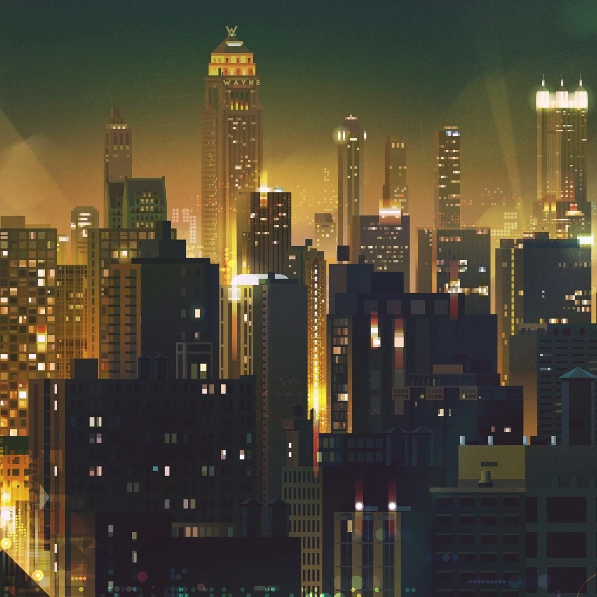 Gotham (Original) | James Gilleard | Screenprint | PopCultArt.