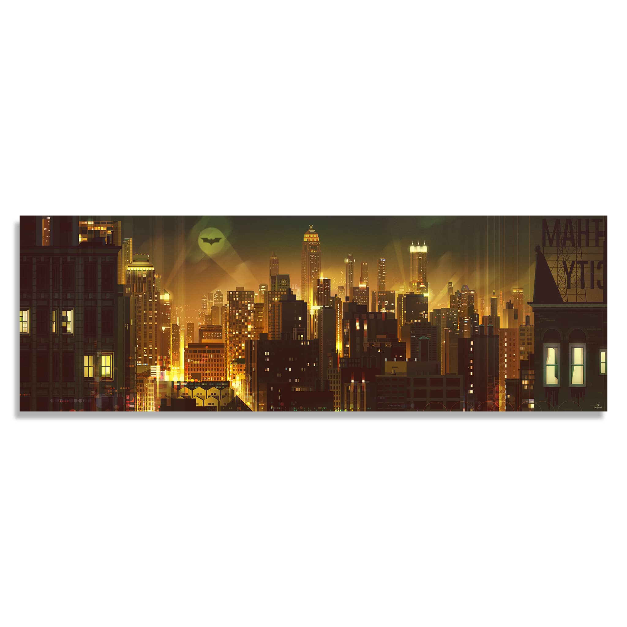 Gotham (Variant) by James Gilleard | PopCultArt