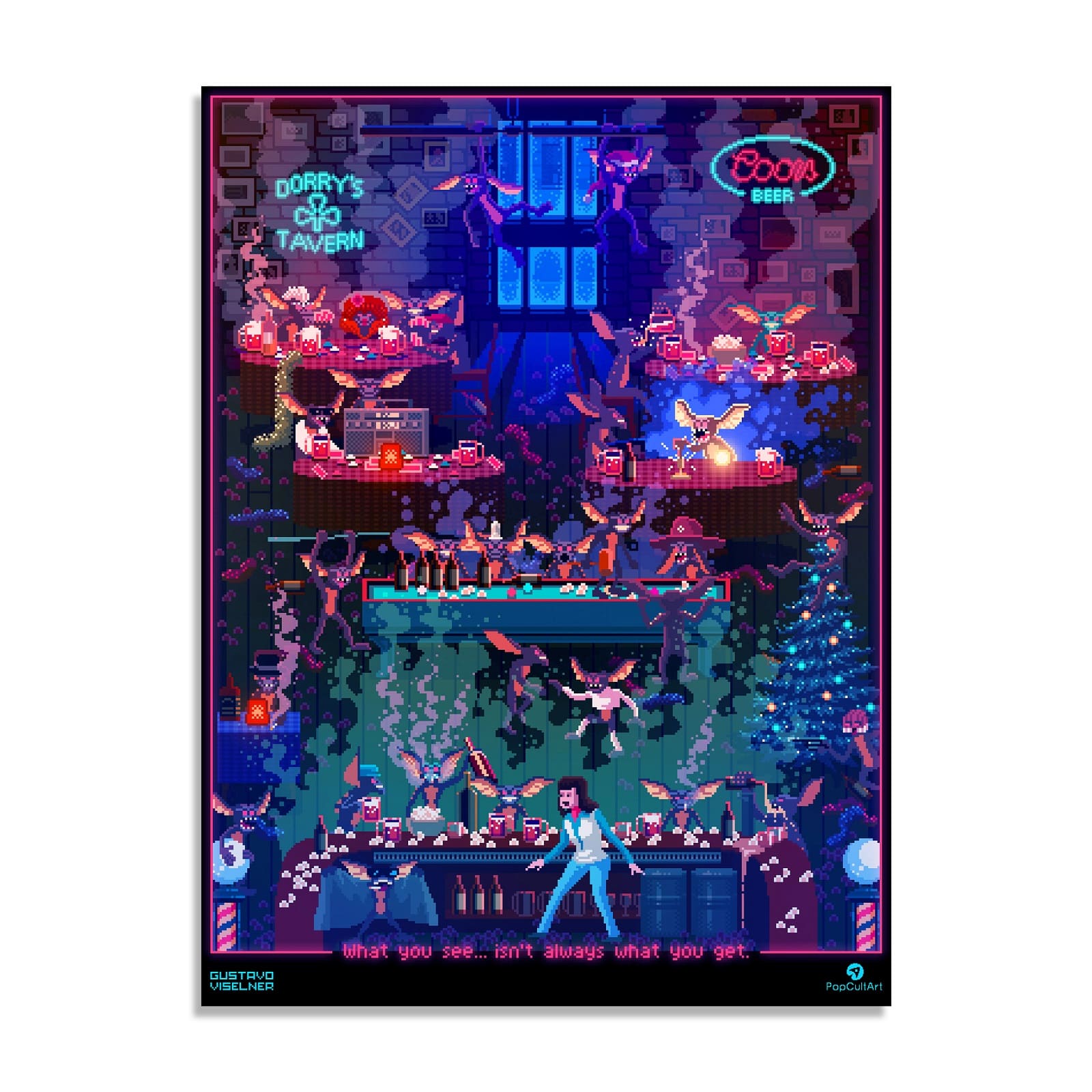 Dorry's Tavern (Variant) | Gustavo Viselner | Giclee | PopCultArt.
