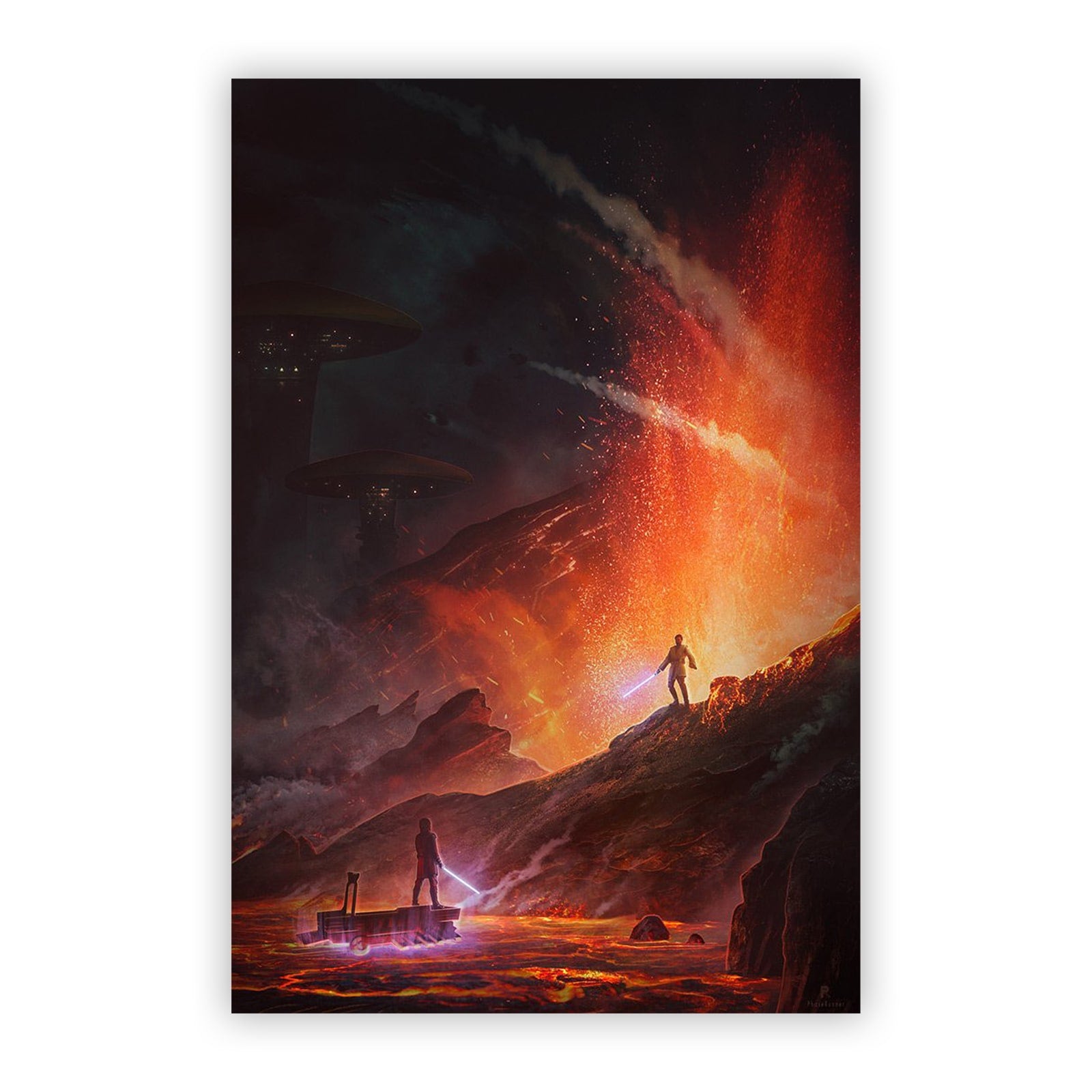 The High Ground | Revenge of the Sith Poster | PhaseRunner | PopCultArt