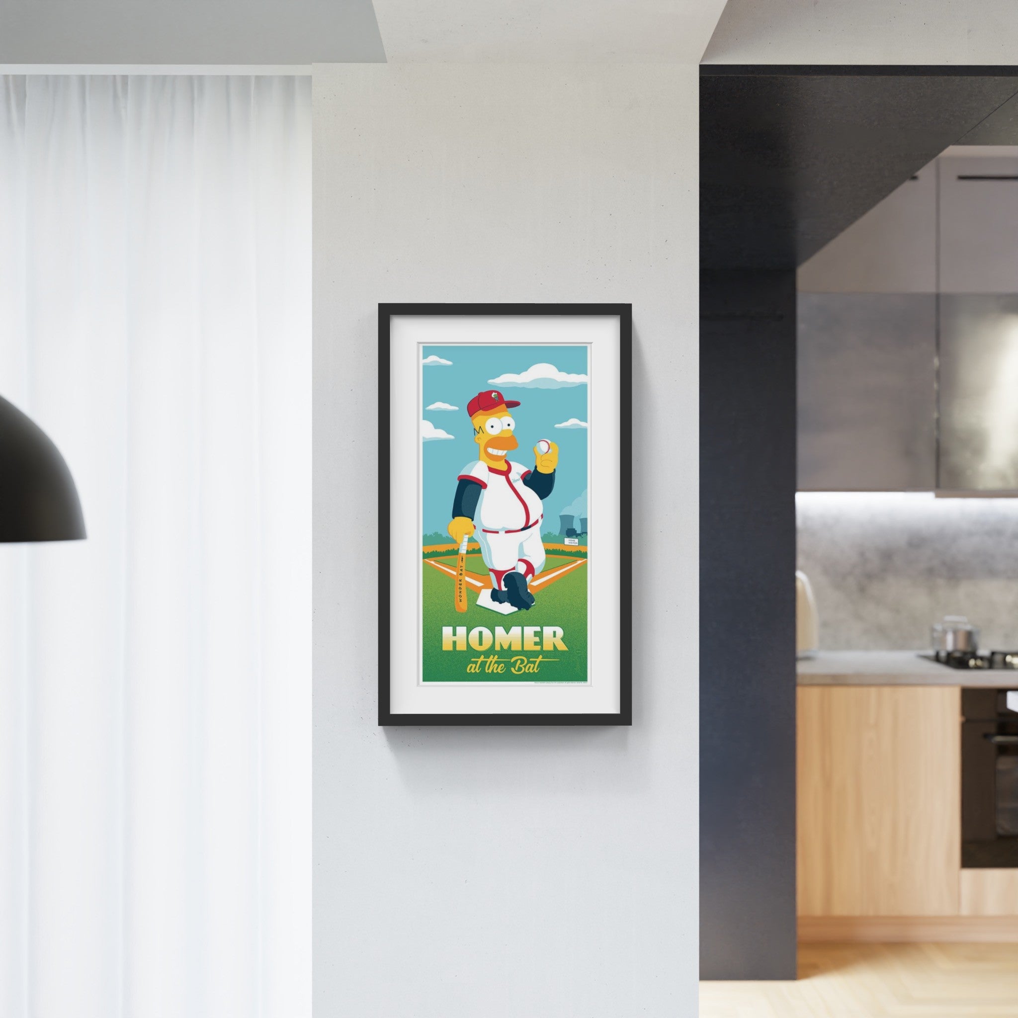 Homer at the Bat-Brian Miller-PopCultArt