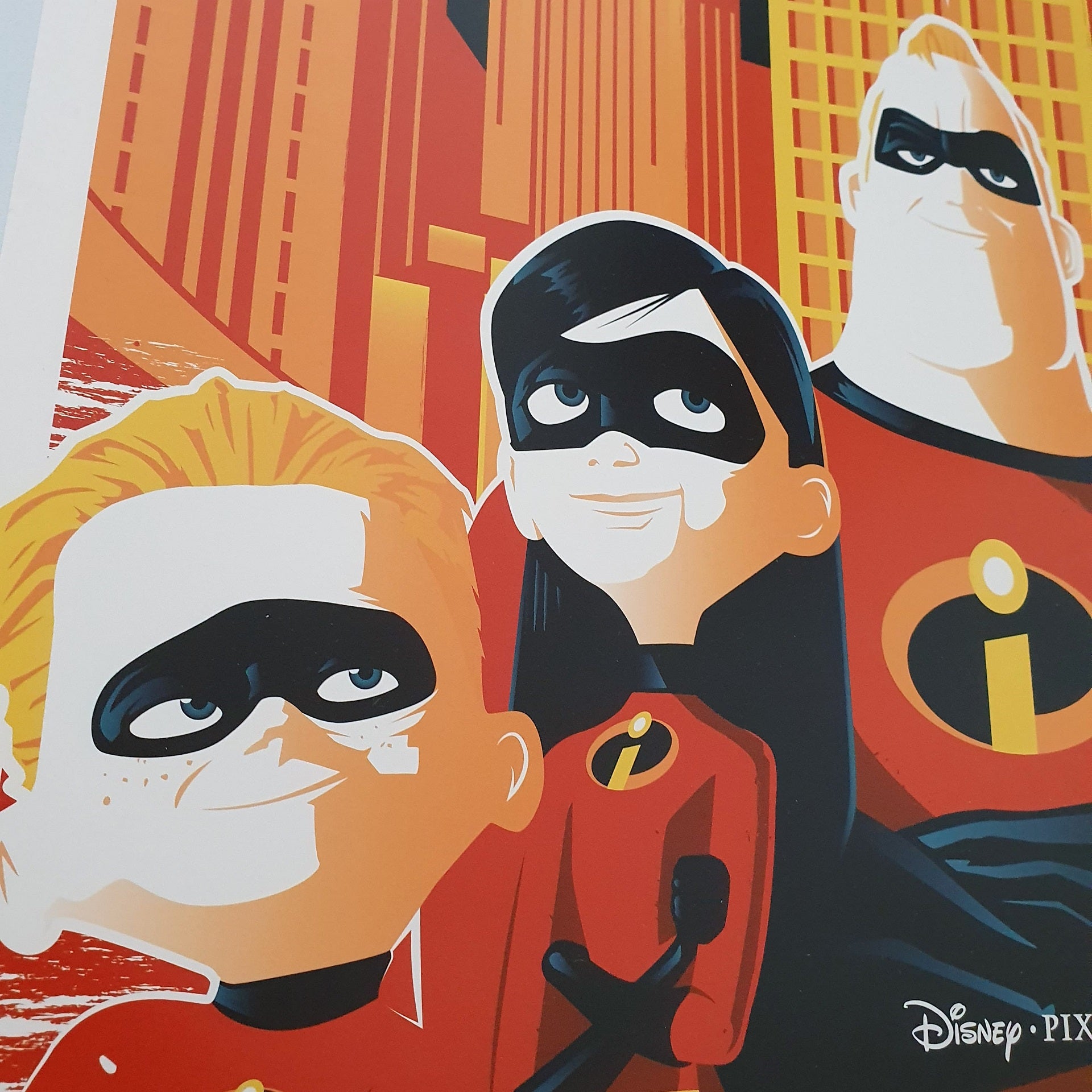 The Incredibles | Rico Jr. | Lithograph | PopCultArt.