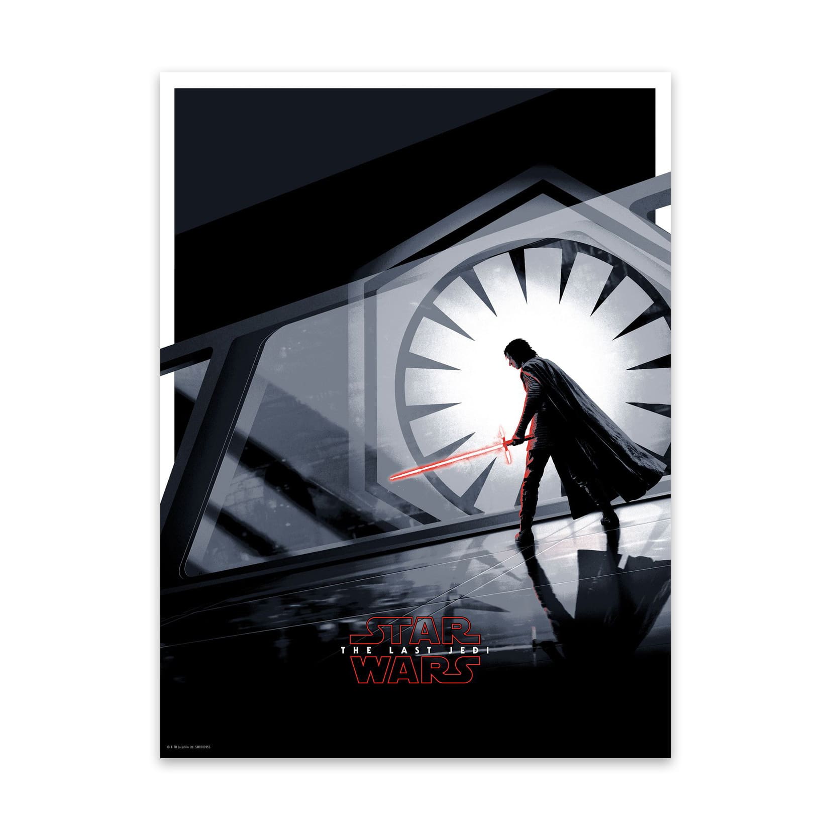 Kylo x Rey | Matt Ferguson | Screenprint | PopCultArt.