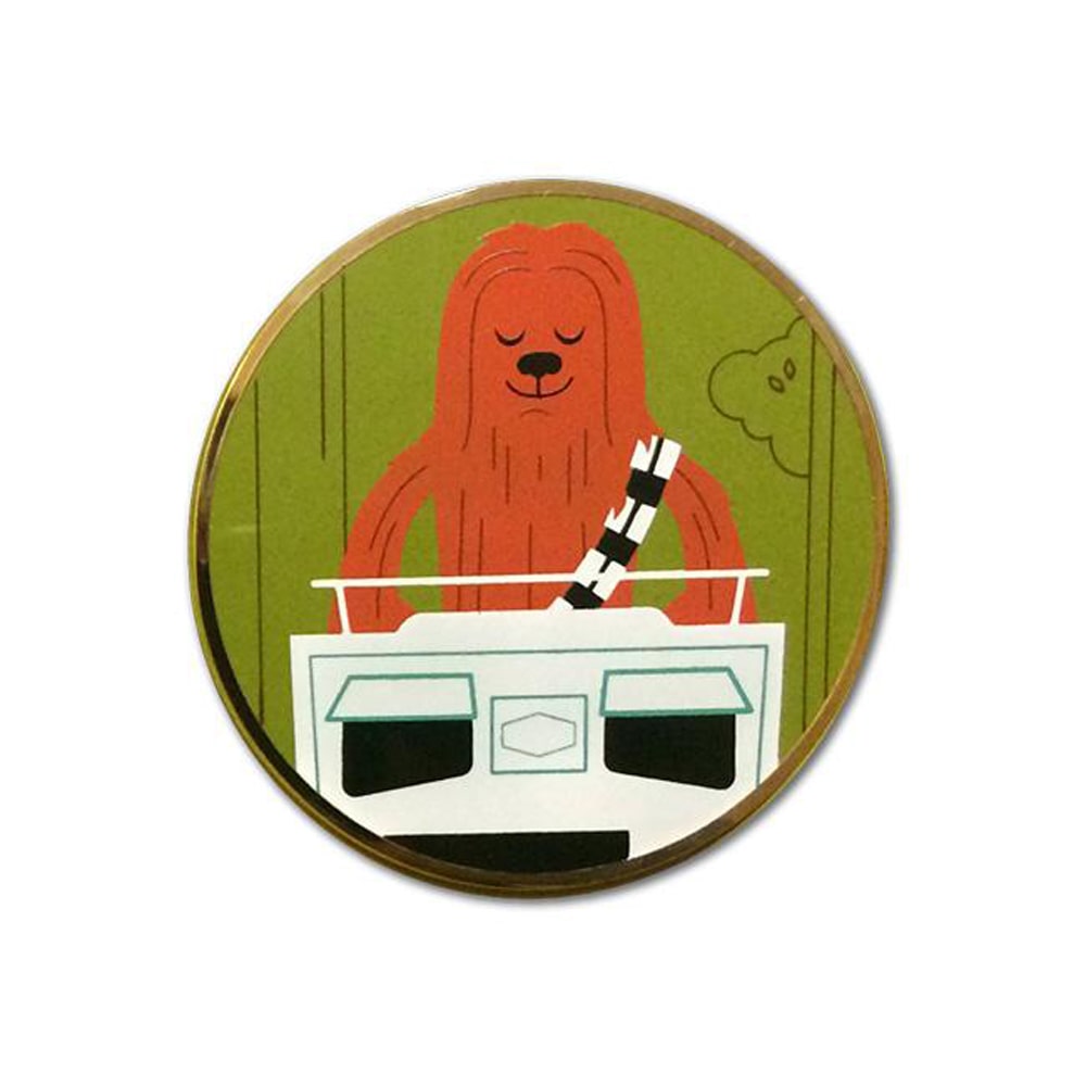 Chewbacca - ROTJ Pin #2 | Star Wars Pin | Dave Perillo | PopCultArt