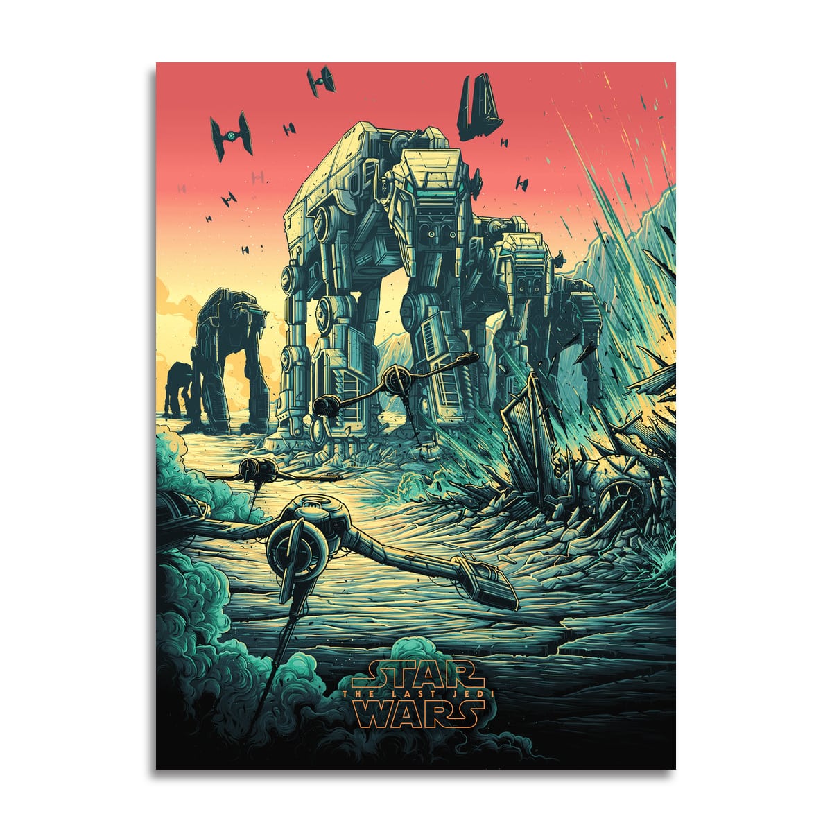 The Spark That Will Light the Fire (Variant) | Dan Mumford | Screenprint | PopCultArt.