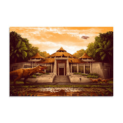 When Dinosaurs Ruled The Earth | Adam Rabalais | Screenprint |  PopCultArt.