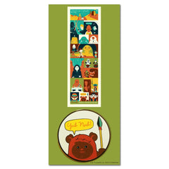 Wicket - ROTJ Pin #4 | Star Wars Pin | Dave Perillo | PopCultArt