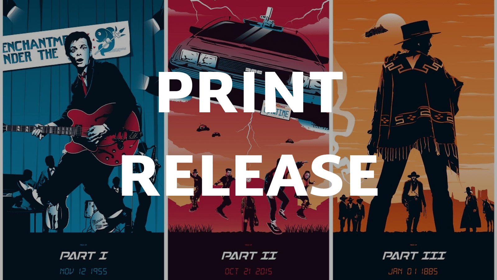Back to the Future trilogy by Rico Jr