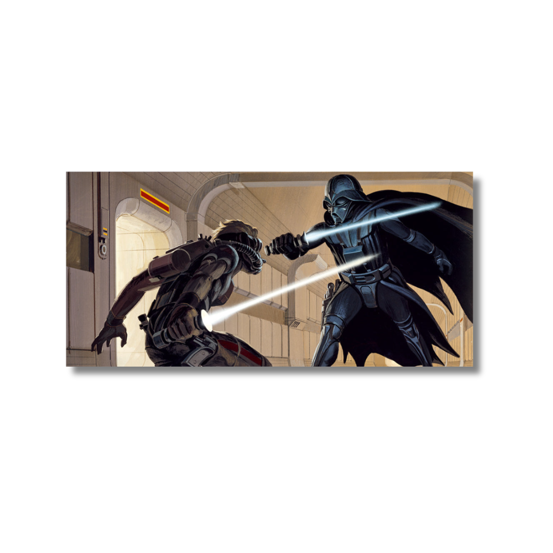 Lightsaber Duel (Canvas)