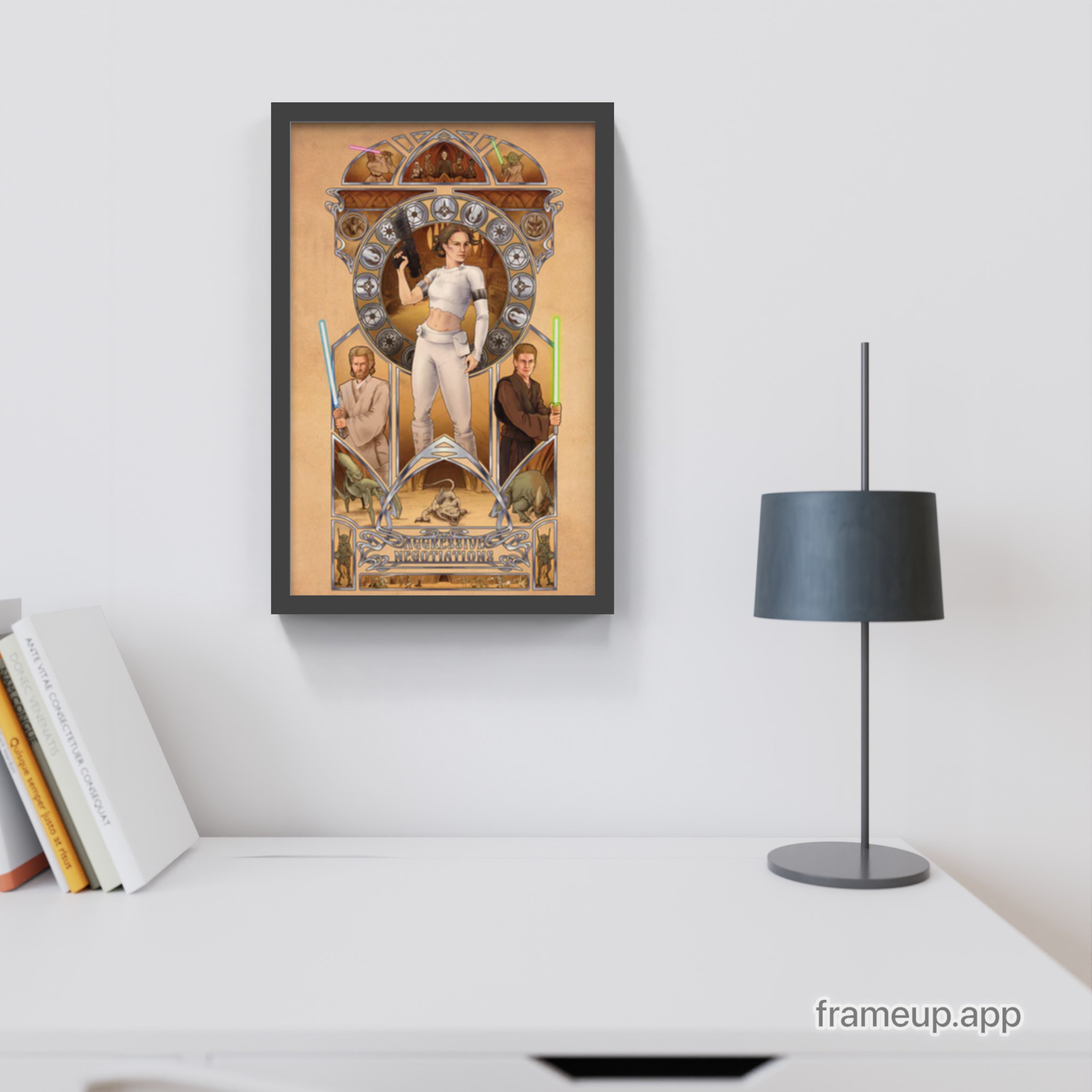 Aggressive Negotiations-Frank Sansone-PopCultArt