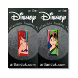 Ariel & Mulan - The Artist's Easel Duo