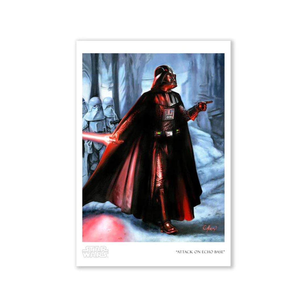 Attack on Echo Base | Star Wars | Claudio Aboy | Giclee | PopCultArt