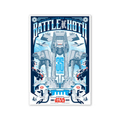 Battle of Hoth-Mark Daniels-PopCultArt