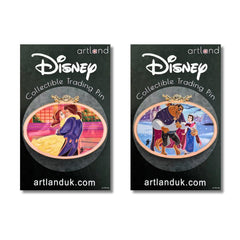 Belle and Beast Oval Duo-PopCultArt-PopCultArt