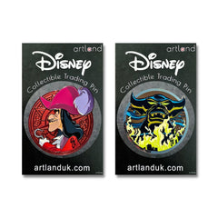 Captain Hook and Chernabog Signature Set of 2-PopCultArt-PopCultArt