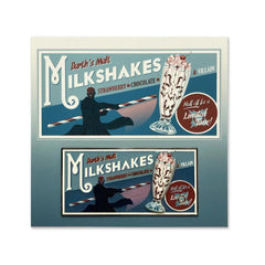 Darth's Malt Milkshakes Collectible Pin-Steve Thomas-PopCultArt