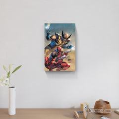 Deadpool: Badder Blood #1 Variant C (Canvas)-Rob Liefield-PopCultArt