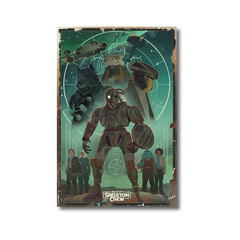 Do Not Touch My Captain – Star Wars Skeleton Crew limited edition lithograph art print by Jonathan Beistline