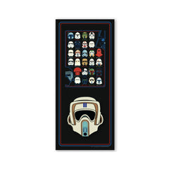 Helmets: Scout Trooper Collectible Pin-Dave Perillo-PopCultArt