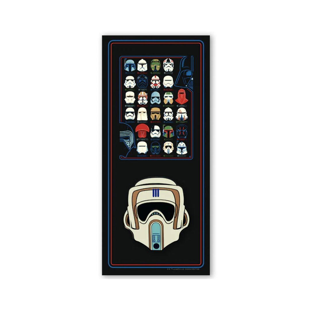 Helmets: Scout Trooper Collectible Pin