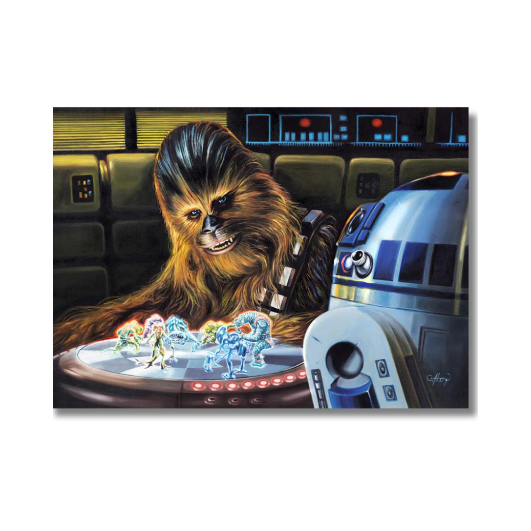 Intense Match (Canvas)-Claudio Aboy-PopCultArt