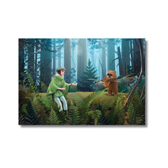 Leia Meets Wicket-Kayo Takahata-PopCultArt