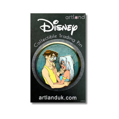 Love in Atlantis Pin on Glass-PopCultArt-PopCultArt