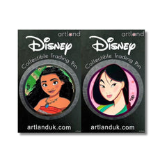 Moana and Mulan Duo - Signature Series-PopCultArt-PopCultArt