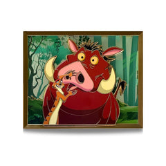 Pumbaa & Timon Stained Glass-Artland-PopCultArt