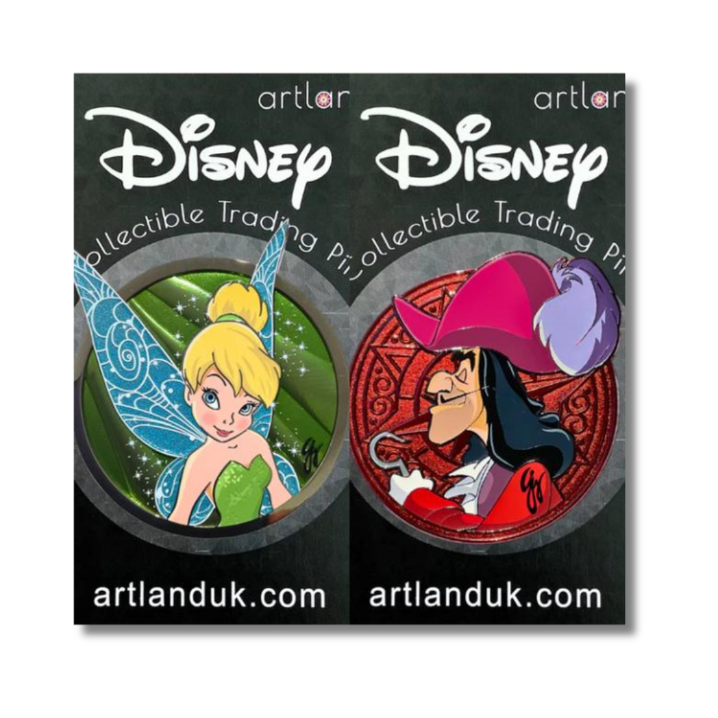 Captain Hook and Chernabog Signature Set of 2