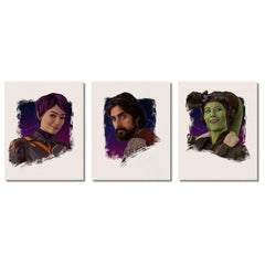 The General, The Lost Jedi and The Apprentice-Brandon Kenney-PopCultArt